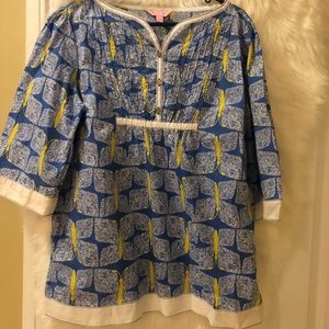 NWOT Lilly Pulitzer Eagan Butterfly Tunic